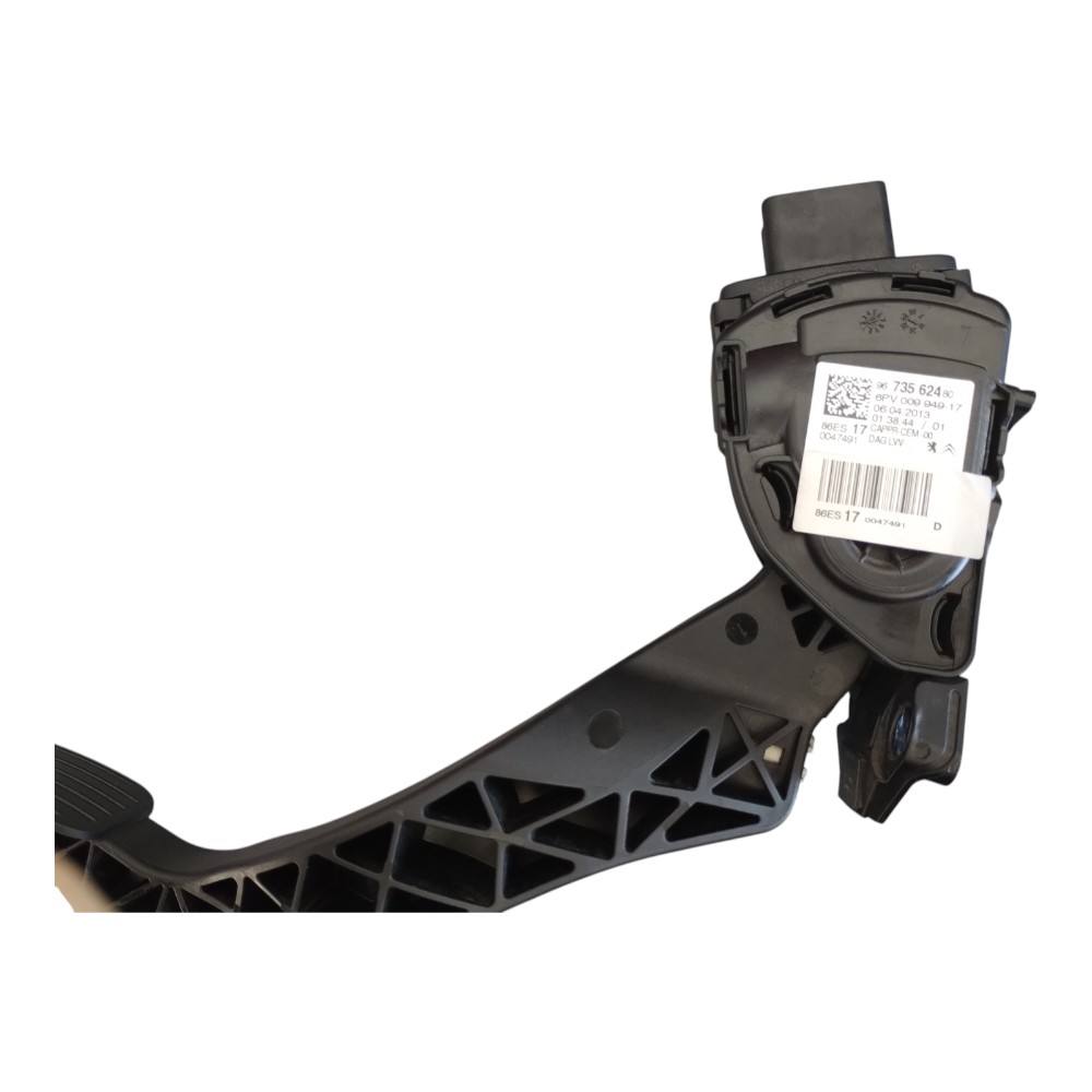 Pedal Acelerador Eletrônico Peugeot 208 2013 À 2019. Preto 4