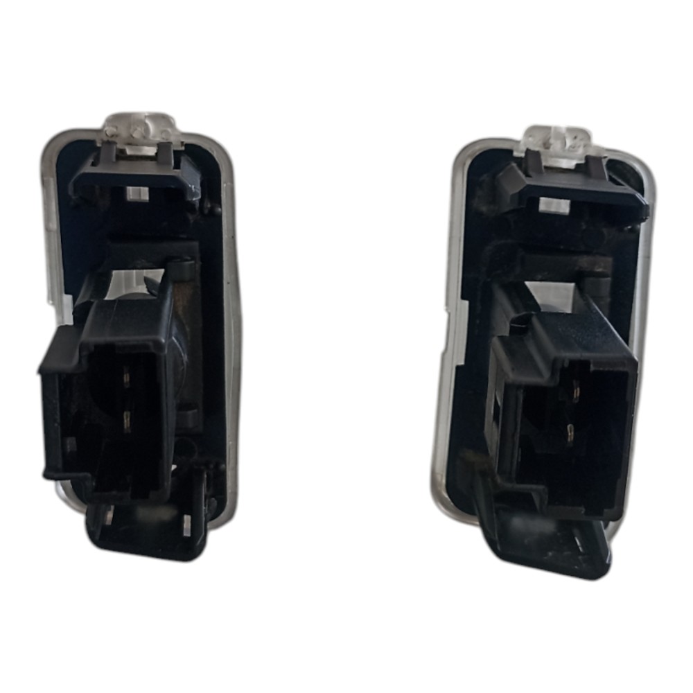 Par Luz Da Placa Peugeot 206 207 Citroen C3 1.4 8v. 2