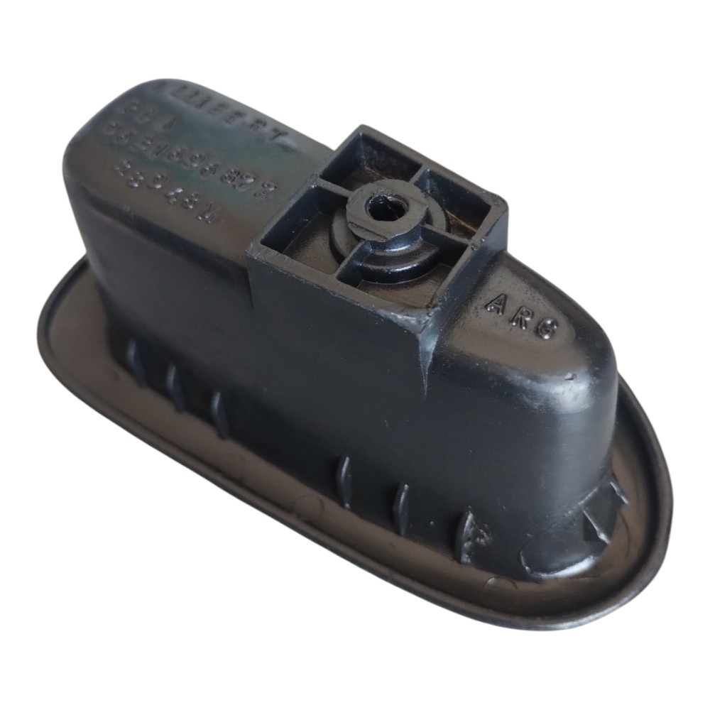 Puxador Porta Traseira Esquerda Peugeot 206 207 2008 À 2012. Preto Traseira 2