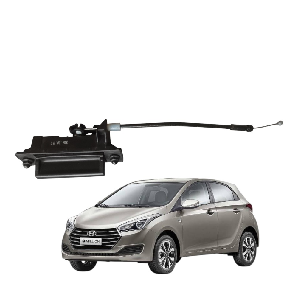 Maçaneta Tampa Da Mala Hyundai Hb20 Hatch 2013 À 2019.