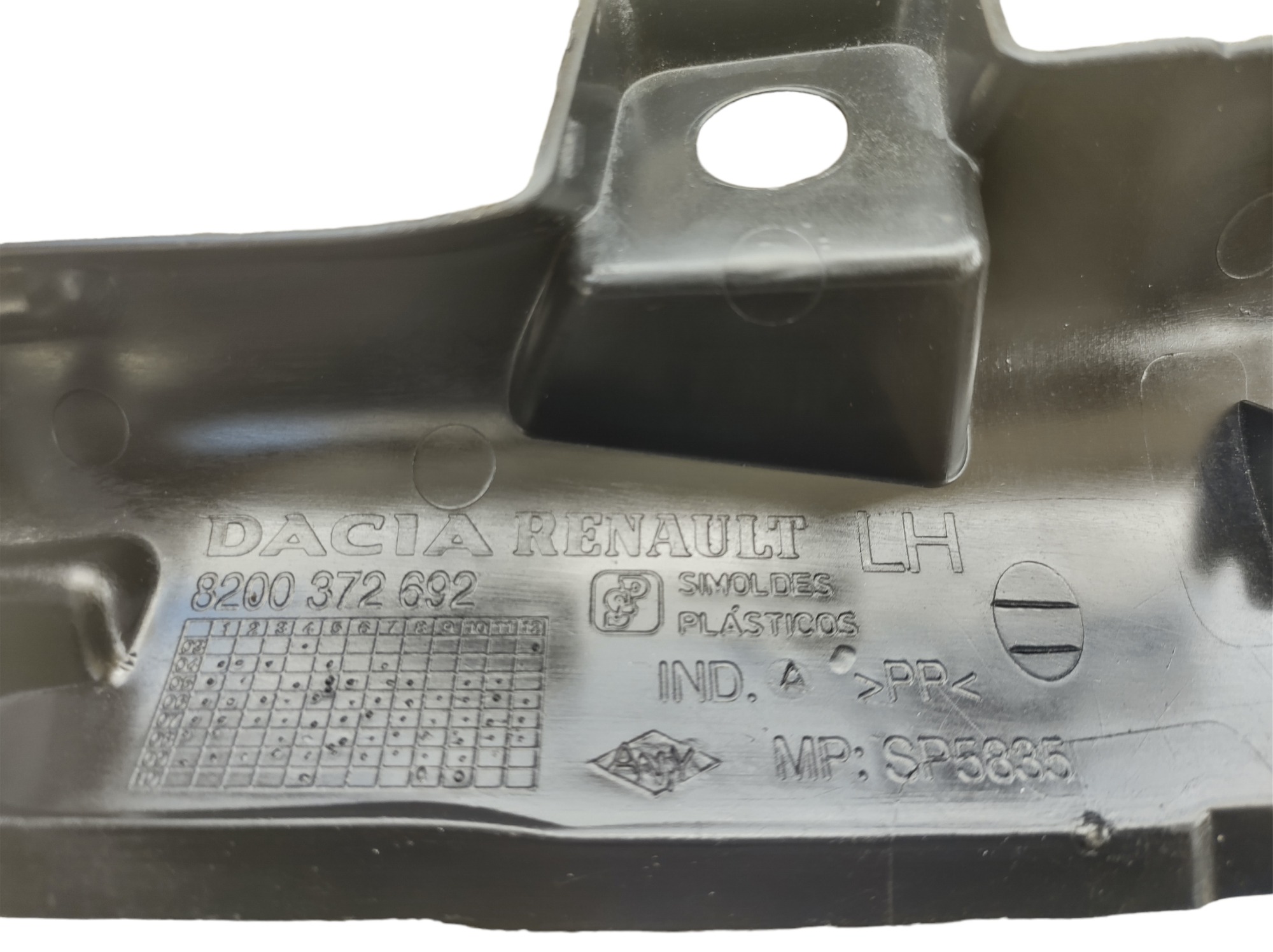 Capa Sensor Proteção Abs Tras Esq Sandero Logan 2003 À 2021. 3