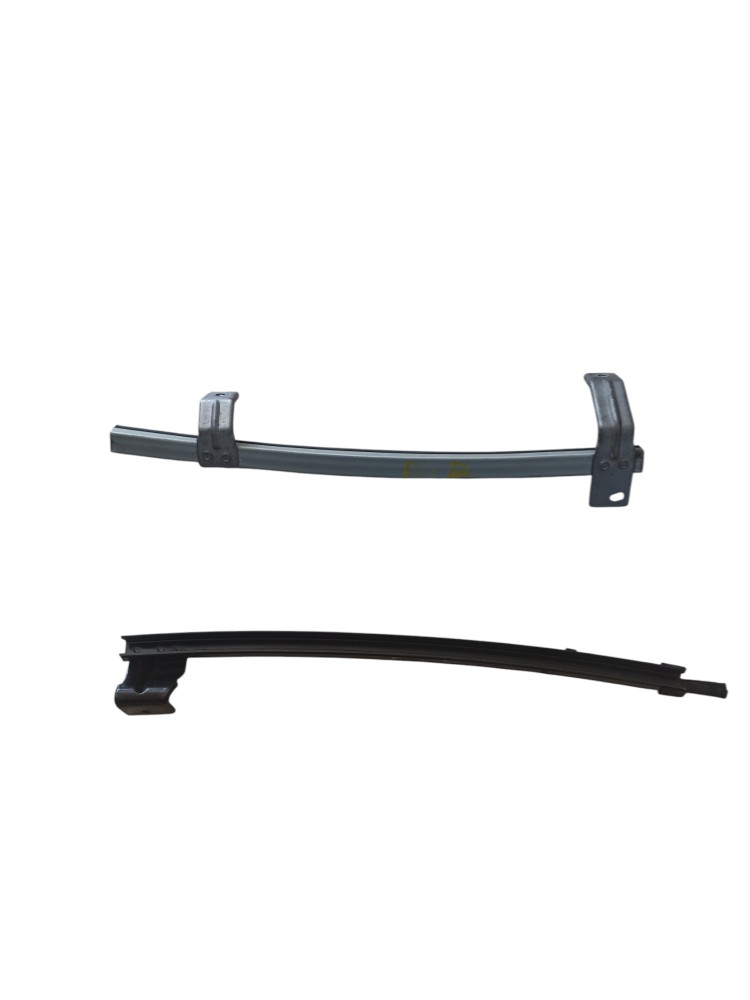 Par Guia Canaleta Porta Diant.esqu Nissan Versa 2013 Á 2019. Preto E Prata