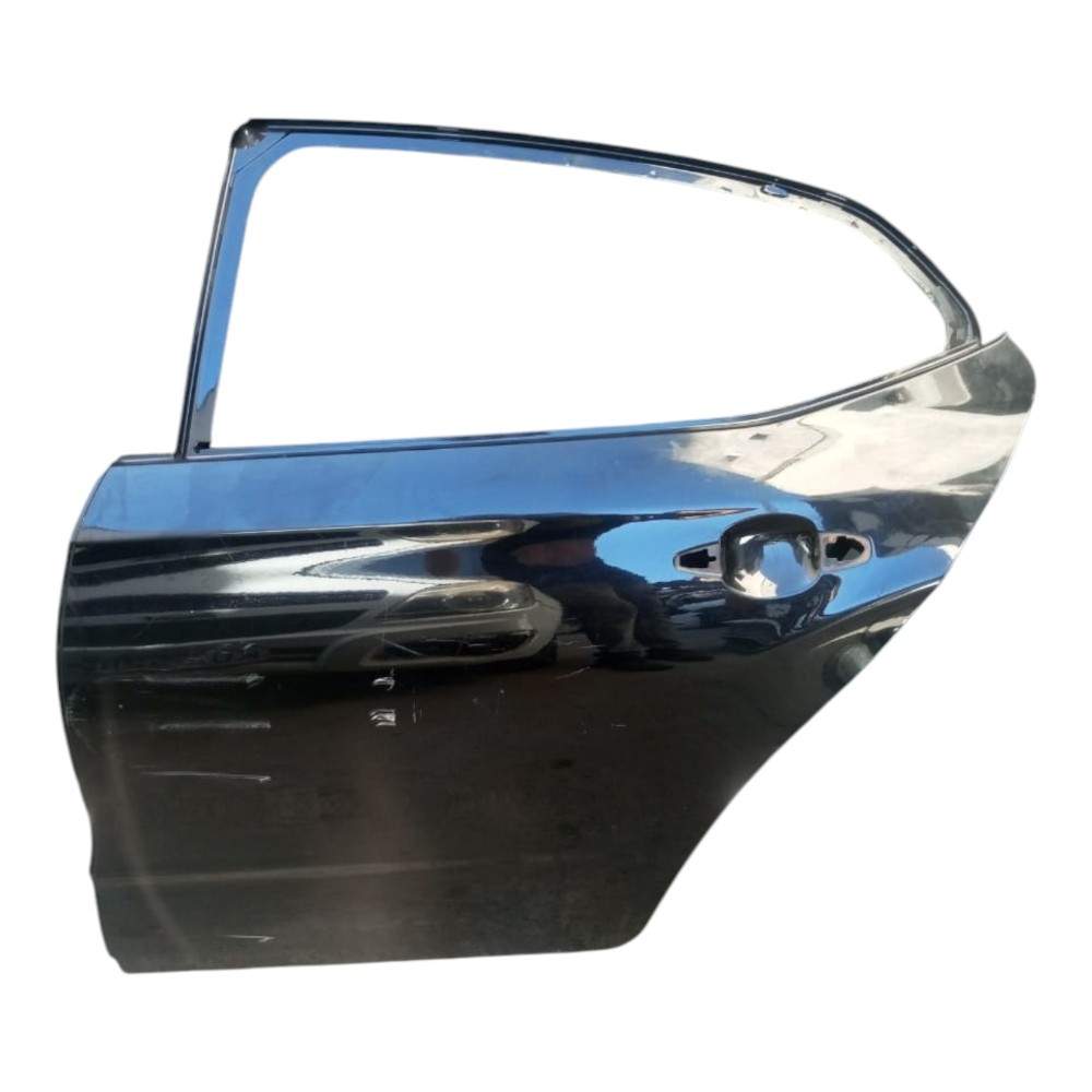 Porta Traseira Esquerda Citroen C4 Lounge 2014 À 2018. Traseira Esquerda Preto 1