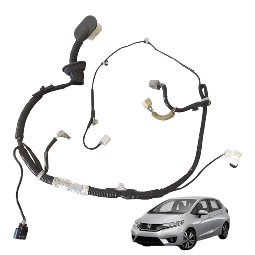 Chicote Da Porta Dianteira Esquerda Honda Fit 2014 À 2020. 1