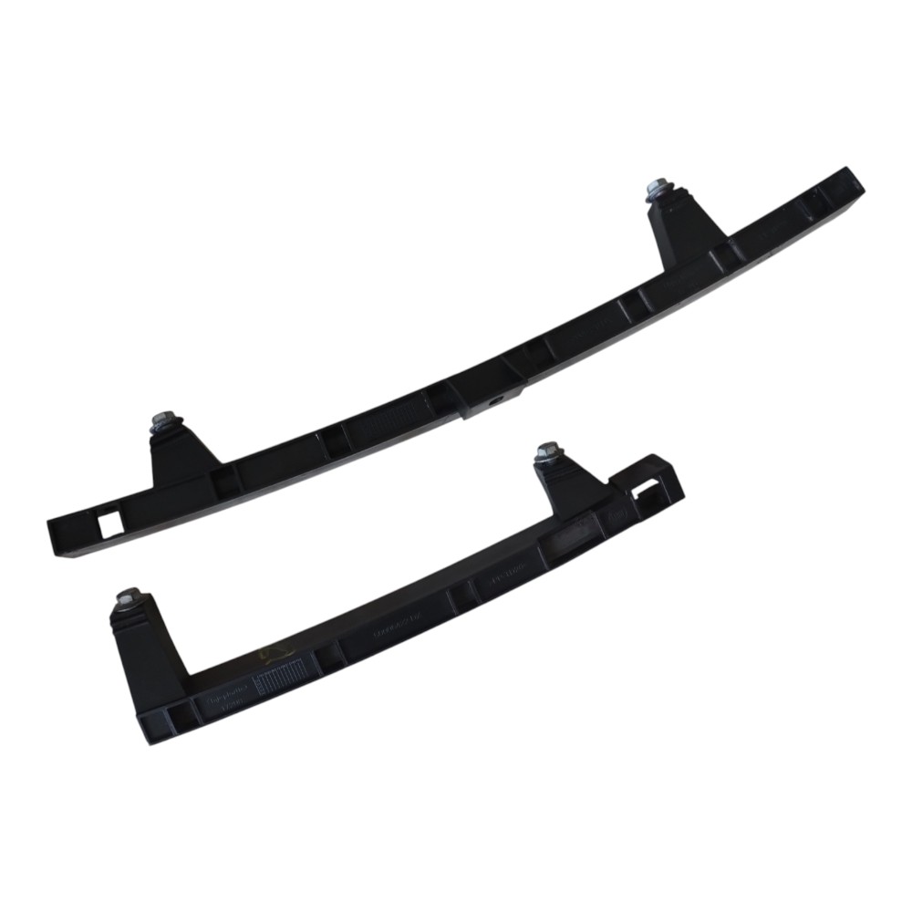 Par Suportes Guias Porta Direita Fiat Uno Mille 2004 À 2013. 1