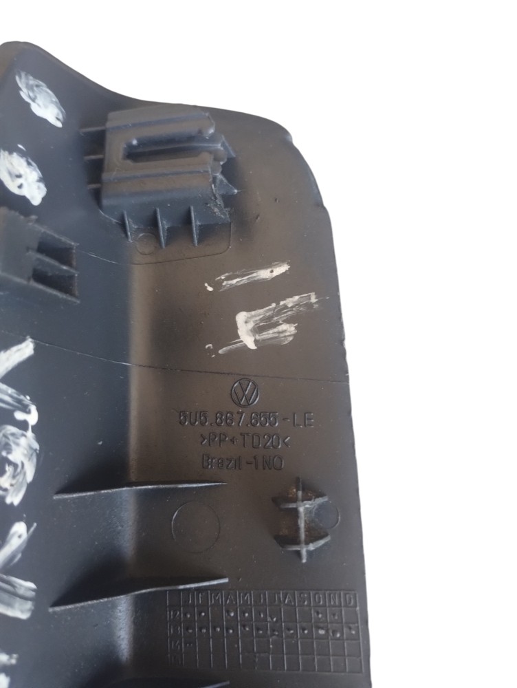 Acabamento Forro Da Porta Traseira Vw Voyage G6 2012 À 2018. 4