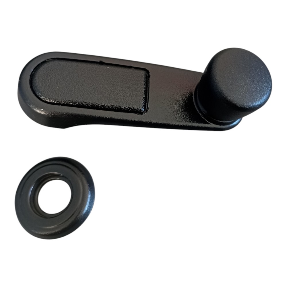 Manivela Porta Traseira Direita Peugeot 206 207 2008 À 2014. Preto 2