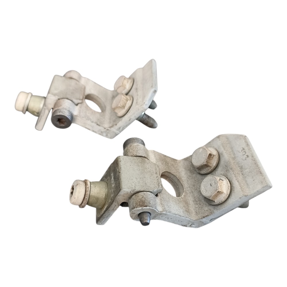 PAR DE DOBRADIÇAS PORTA DIANT. DIREITA PEUGEOT 207 08/14. 3