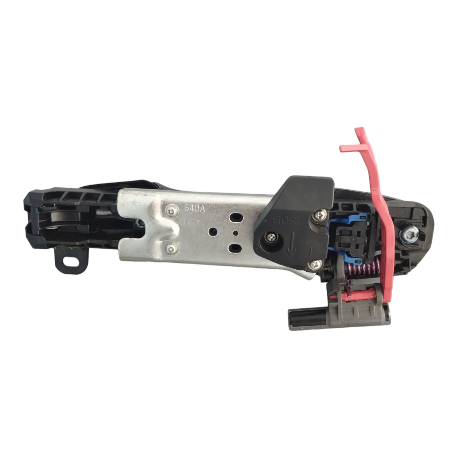Maçaneta Externa Traseira Esquerda Toyota Yaris Xs Preto/cinza Traseira 4