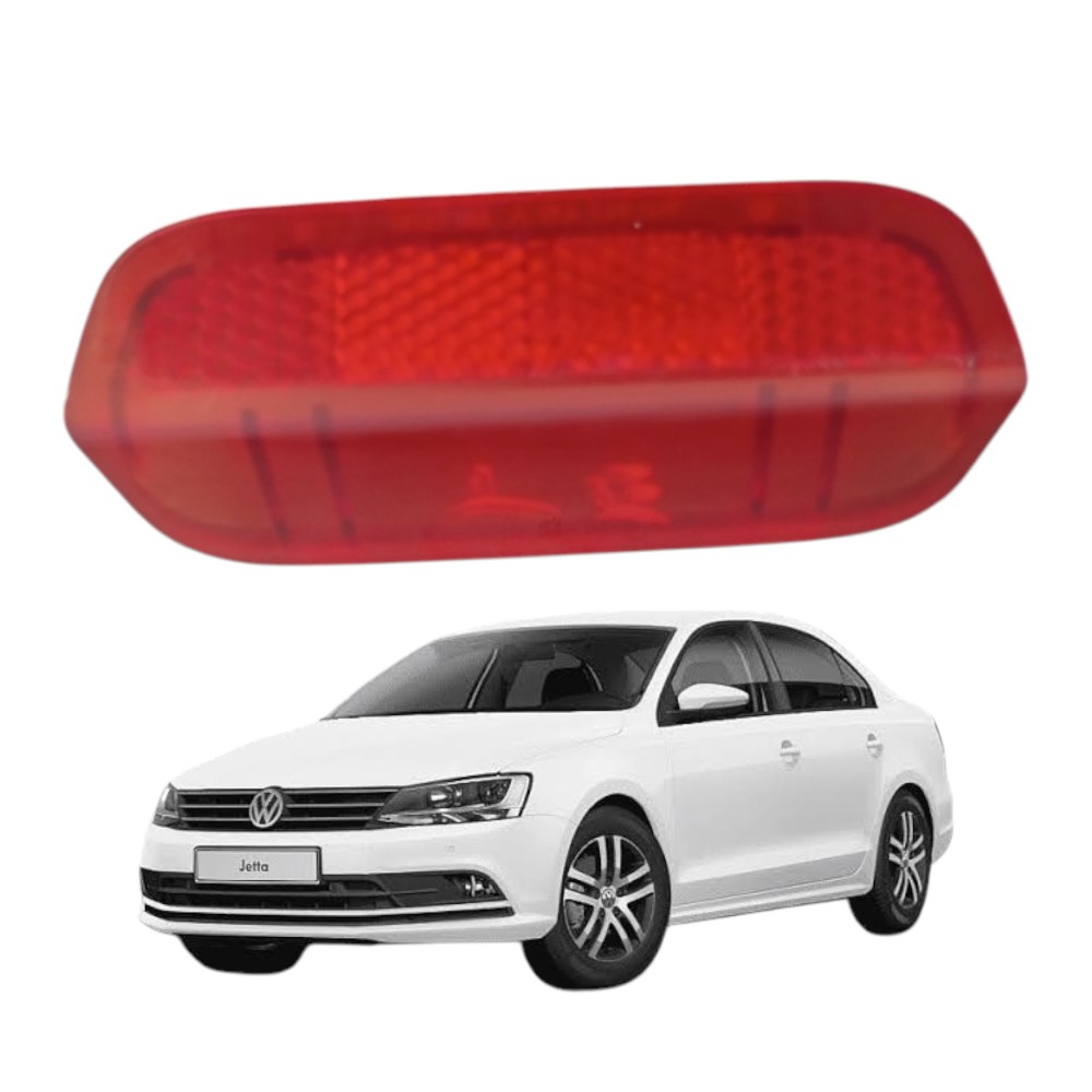 Refletor Lente Porta Tras. Esquerda Jetta Golf Passat Tiguan Vermelha