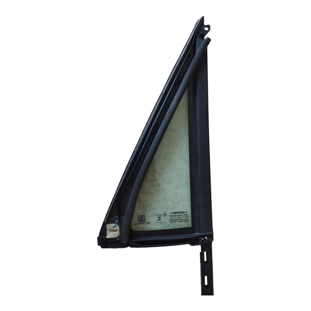 Moldura Vidro Fixo Porta Dianteira Direita Renegade 22 À 25. Preto 3