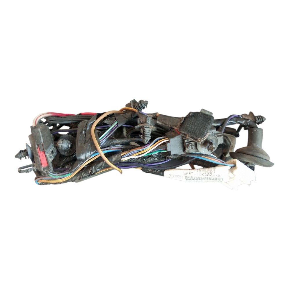 Chicote Luz Da Placa Traseira Ford Ka 2009 À 2013. 4