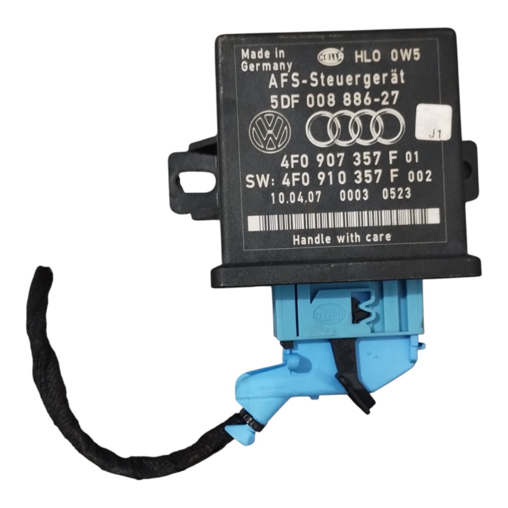 Módulo Controle Nivelamento Faróis Audi Q7 2007 à 2009.