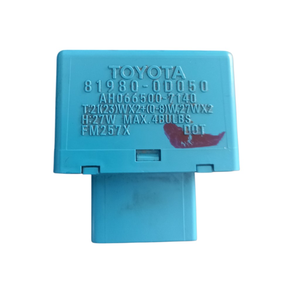 Rele Do Pisca Toyota Corolla 2015 À 2019. Azul