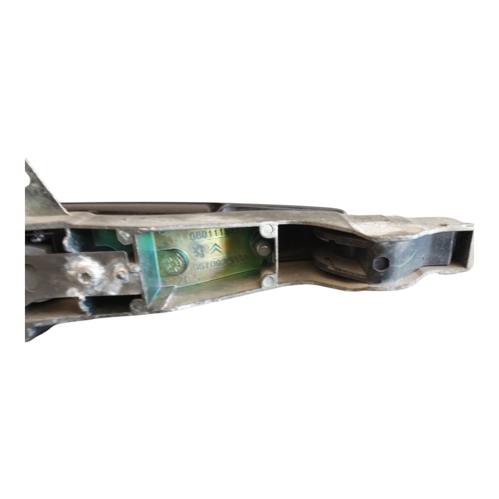 Maçaneta Externa Esquerdo Dianteiro Peugeot 208 2013 À 2019. Preto 5