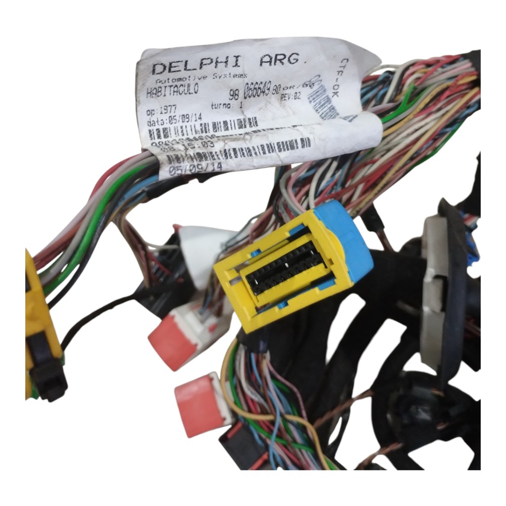 Chicote do Painel Citroen C4 Lounge 1.6 Thp 2014 à 2018. 5