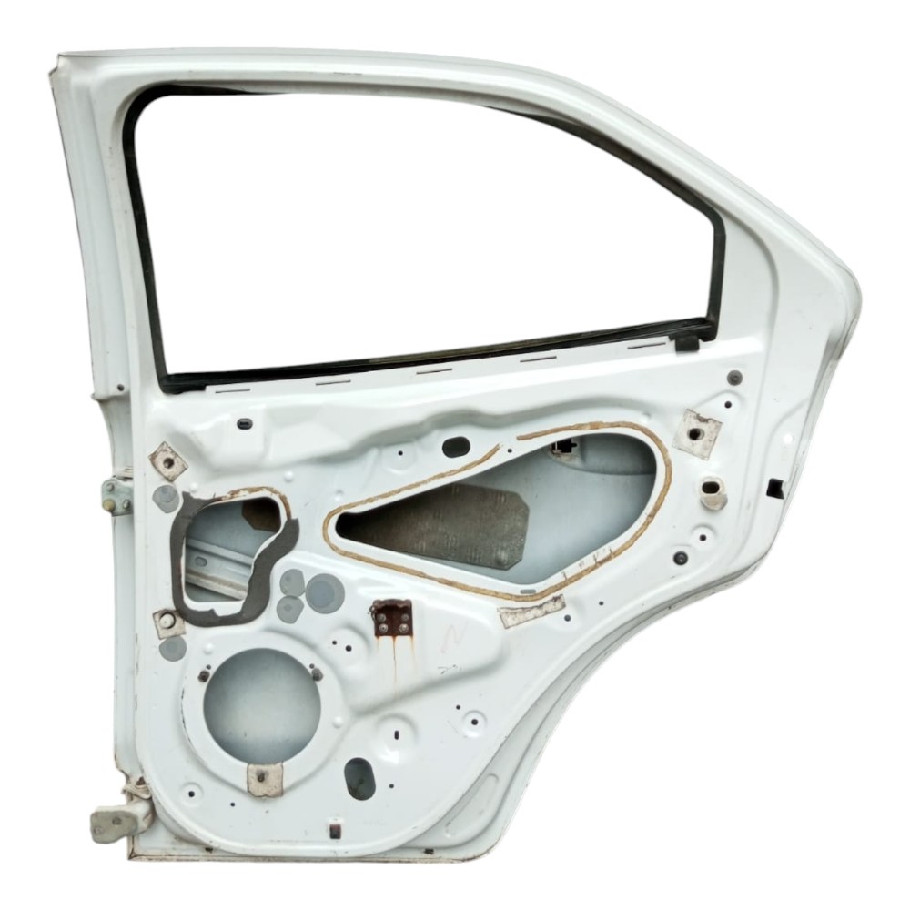 Porta Traseira Direita Ford Ka Hatch 2013 À 2021. Traseira Direito Branco 3