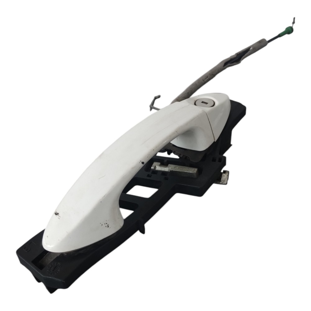 Maçaneta Externa Dianteira Esquerda Ford Ka 2014 À 2021. Branco Dianteira 6