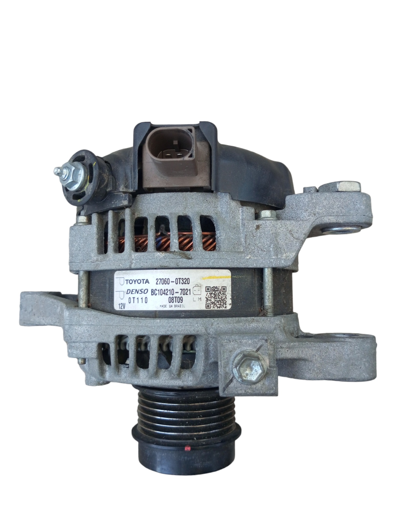 Alternador Toyota Corolla Xei 2016 2.0 16v Automático