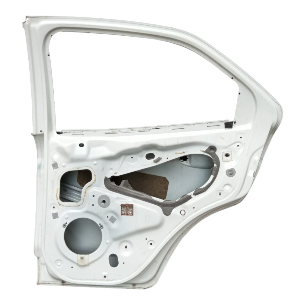 Porta Traseira Direita Ford Ka Sedan 2013 À 2021. Traseira Direita Branco 4