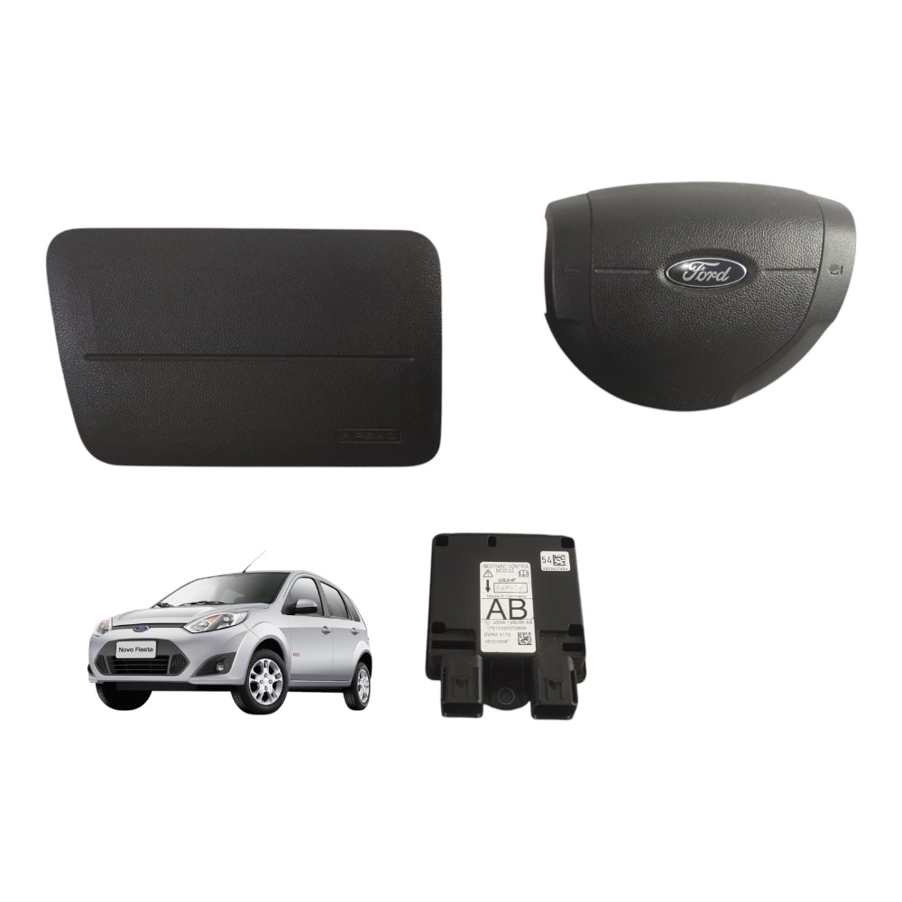 Kit Capa Painel Volante Módulo Ford Fiesta Ecosport 10 À 14. 1