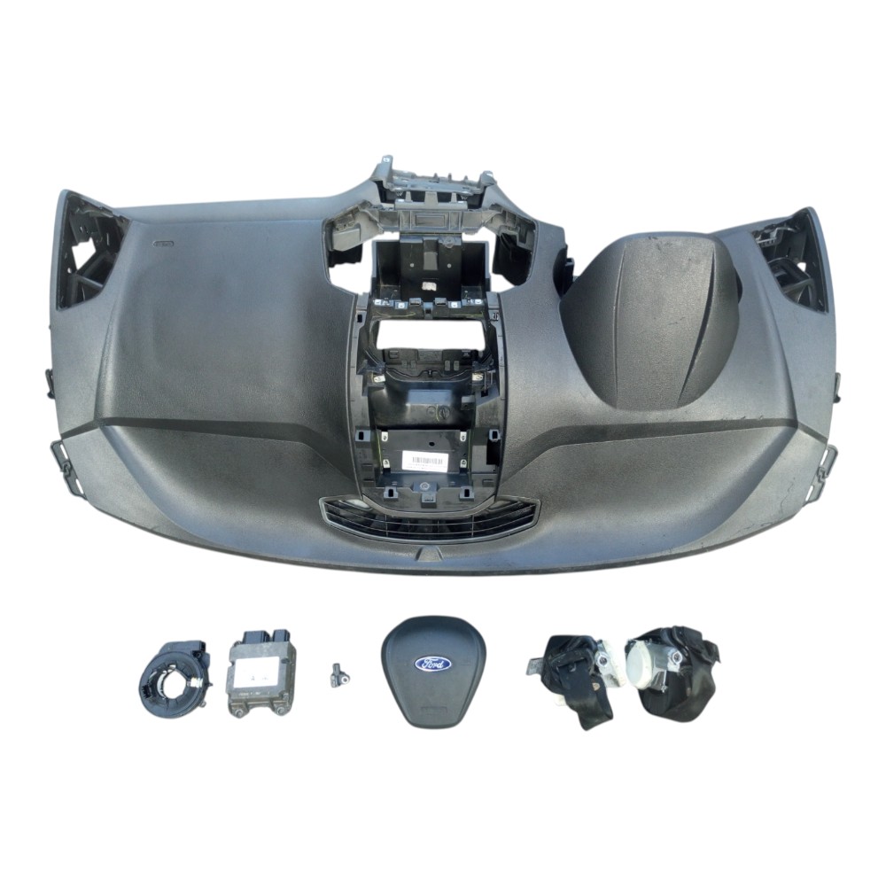 Kit Capa Painel Módulo Sensor Ford Ecosport 2014 À 2018. Cinza Chumbo 2