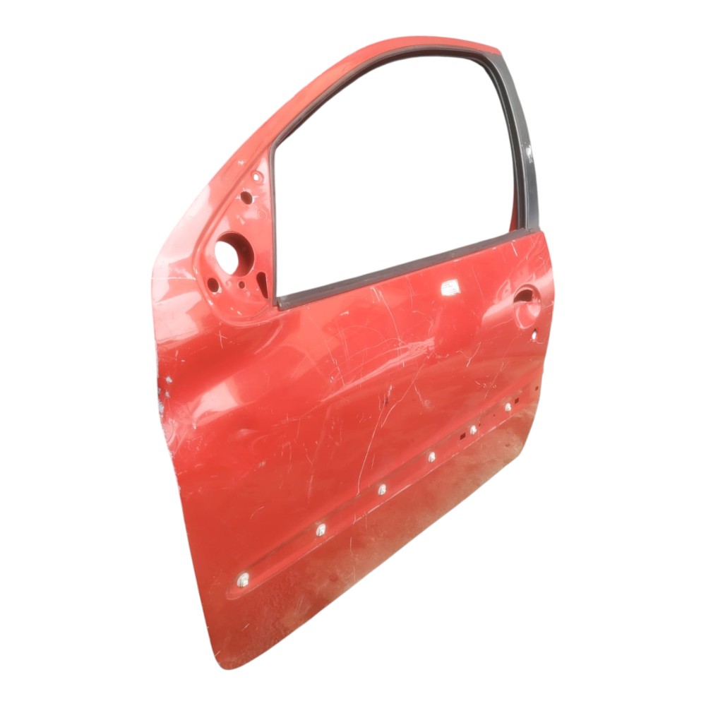 Porta Dianteira Esquerda Peugeot 207 2008 À 2013. Dianteira Esquerda Vermelho 3