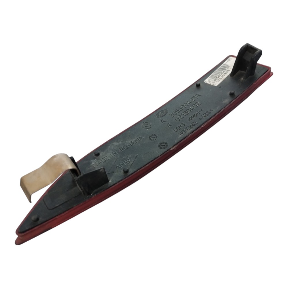 Refletor Traseiro Direito Para-choque Renault Logan 14 À 20. Vermelho 3
