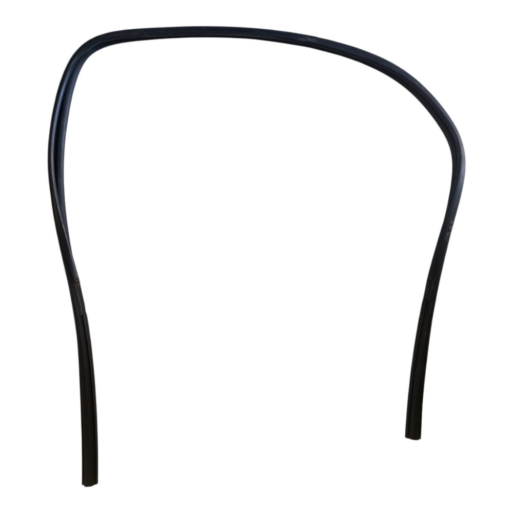 Borracha Canaleta Porta Tras. Esquerda Toyota Etios 16/21. Preto