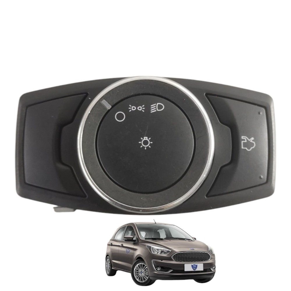 Botão Cheve Comando Interruptor Do Farol Ford Ka 2015 À 2021 1