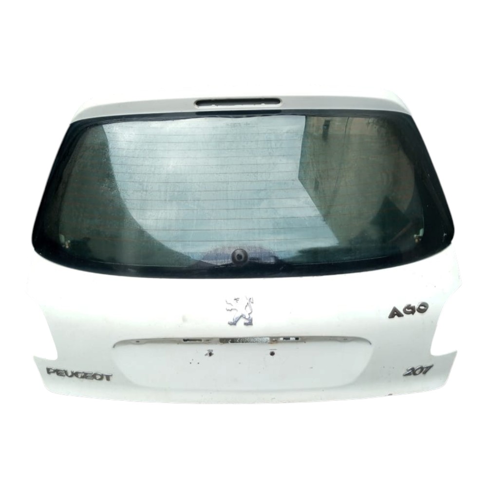 Tampa Da Mala Peugeot 207 Hb Active Hatch 2008 À 2014. Branco