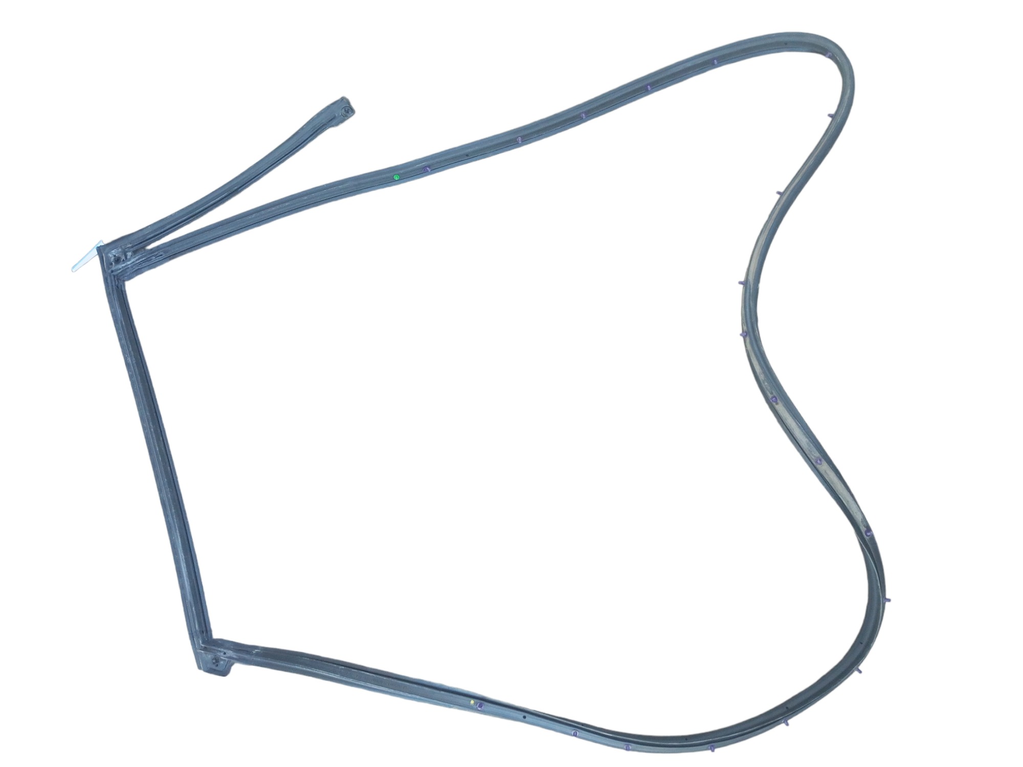 Guarnição Da Porta Traseira Direita Gm Chevrolet Tracker. 1