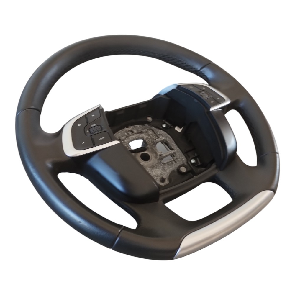 Volante Direção C/ Comandos Citroen C4 Lounge Thp Original. Preto 8