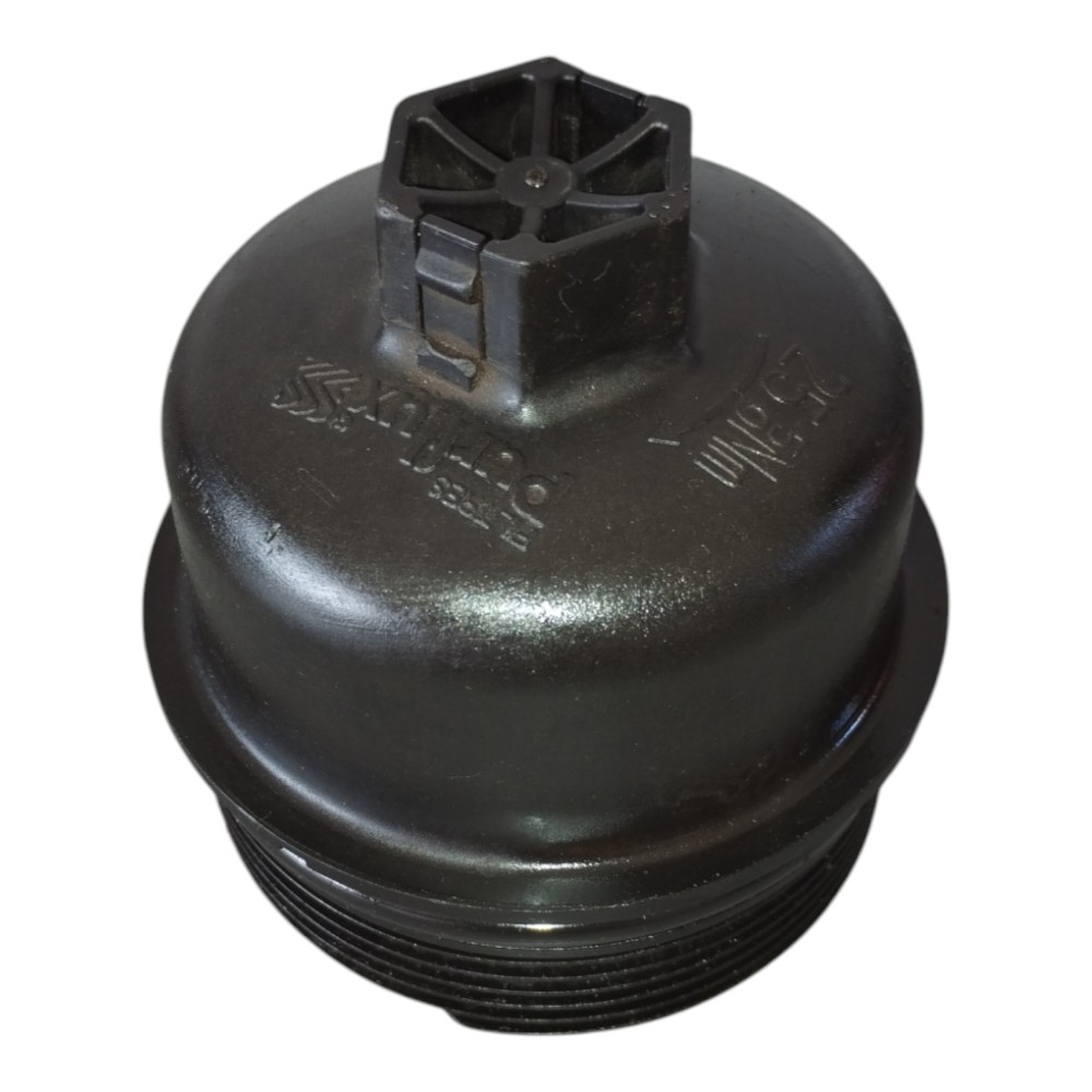 Copo Tampa Filtro Óleo Citroen C4 Lounge 2014 À 2018. Preto 1