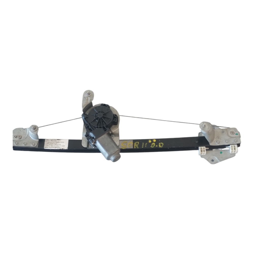 Maquina Elevador De Vd Diant. D.renault Sandero 2007 À 2013. 5