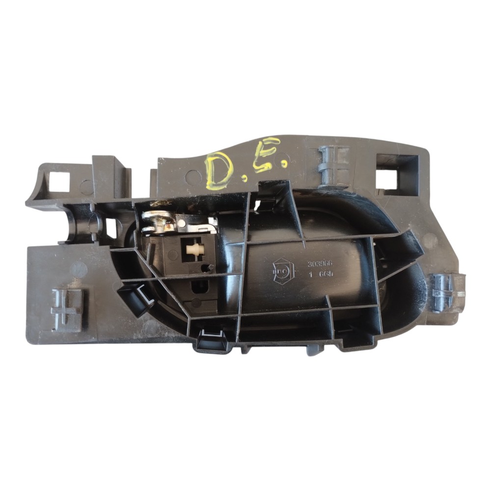 Maçaneta Interna Peugeot 208 2014 A 2019. Preto Dianteira 2