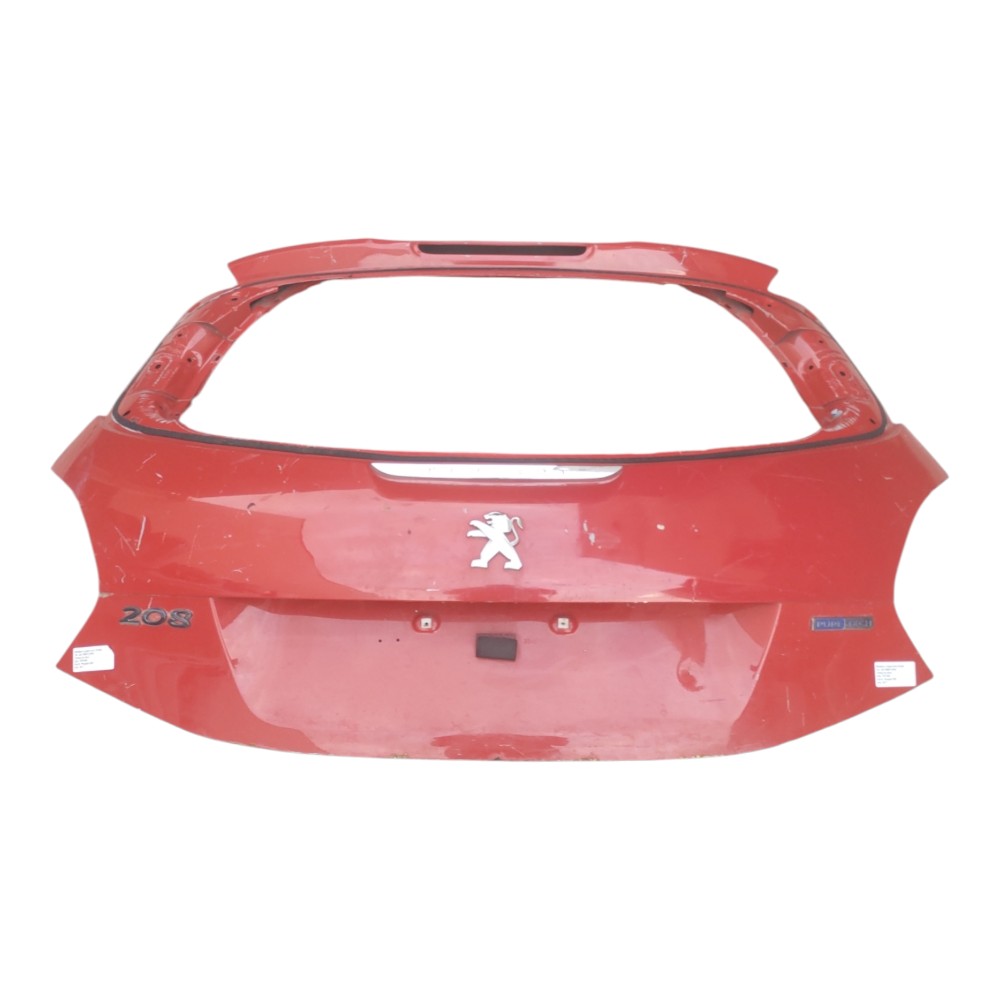 Tampa Da Mala Original Peugeot 208 2013 À 2019. Vermelha 2