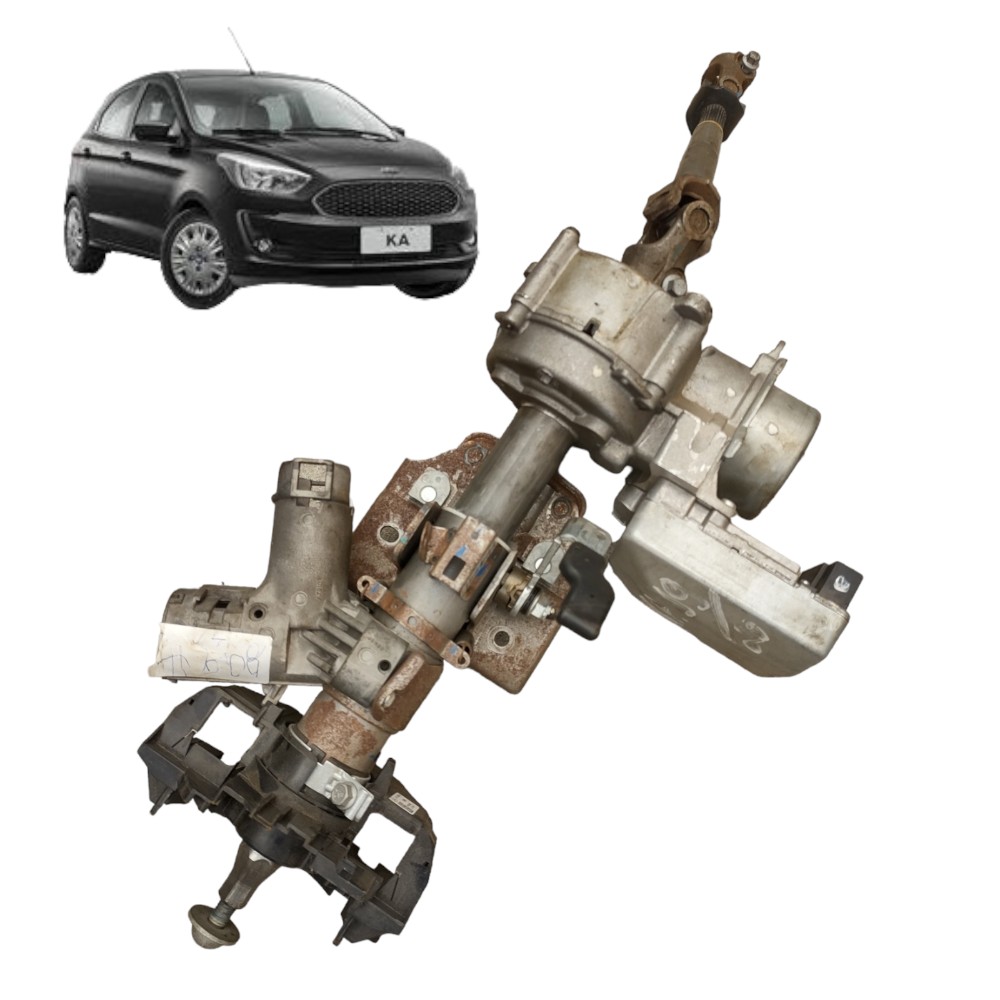 COLUNA DA DIREÇÃO ELÉTRICA COM MÓDULO FORD KA 2014 À 2021.