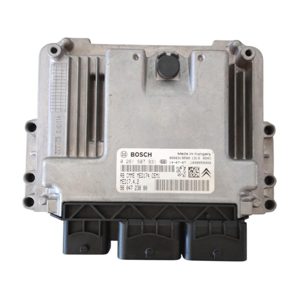 Kit Code Módulo Injeção Citroen C4 Lounge 1.6 16v Thp Start. 3