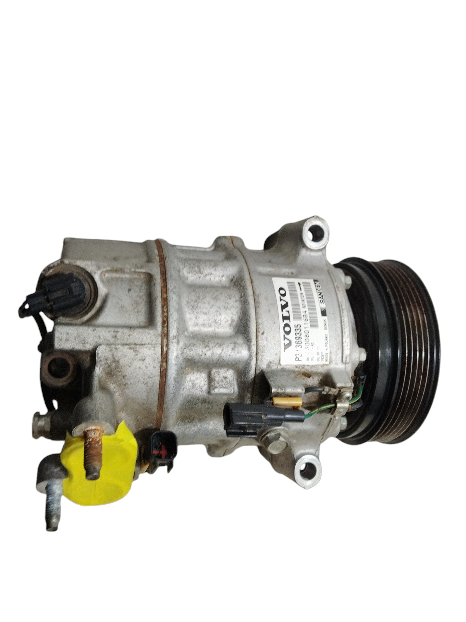 Compressor Ar Condicionado Volvo Xc90 D5 Codigo 31369335 2