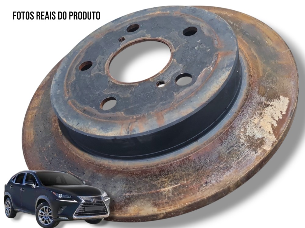 Disco de freio traseiro Lexus NX 300h 2019 ORIGINAL 1