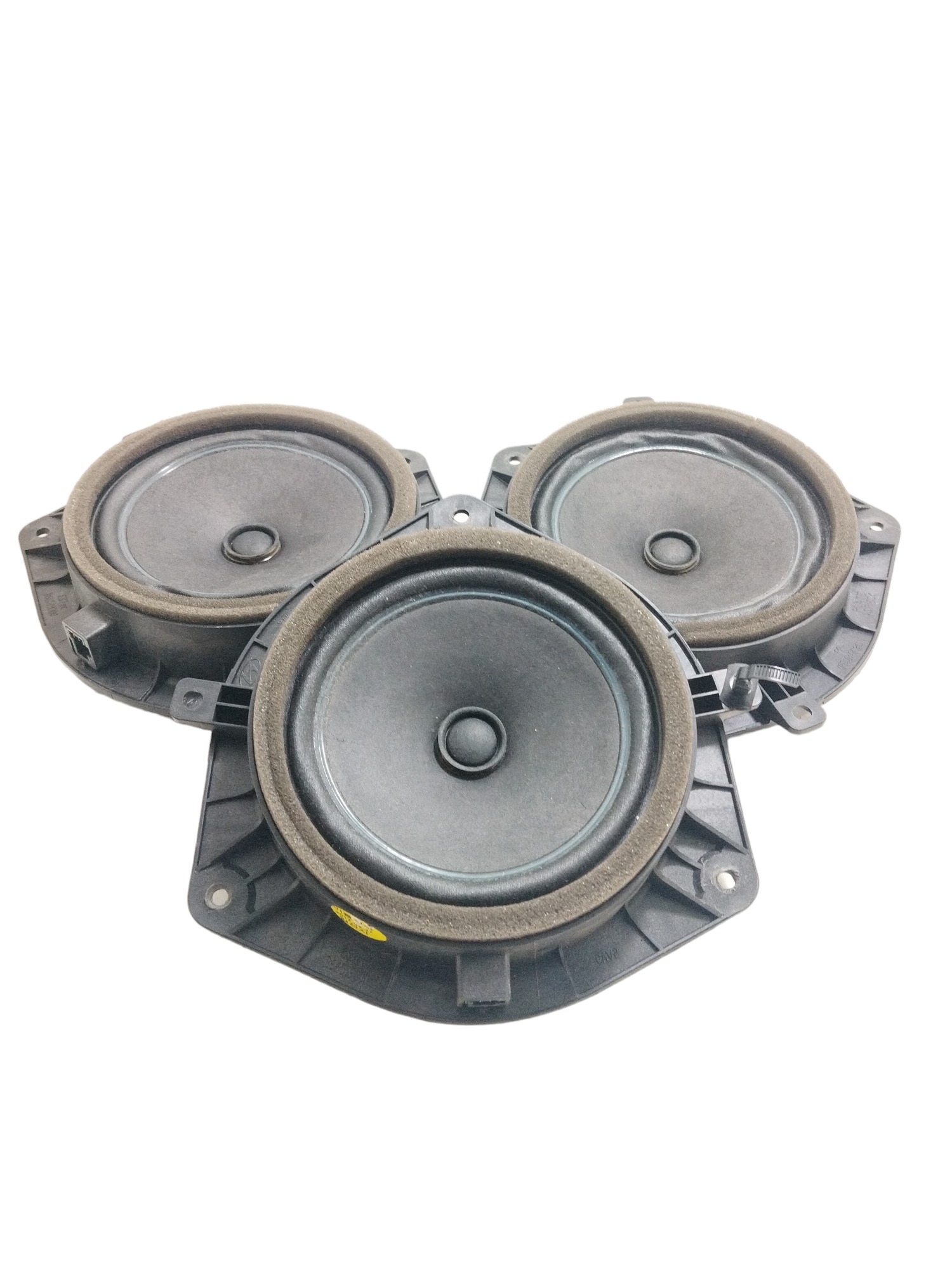Três Alto-falante De Porta Hyundai Hb20 Original 963301s000 Preto 2