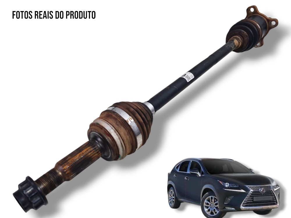 Eixo transmissão traseiro direito Lexus NX 300h 2019 1