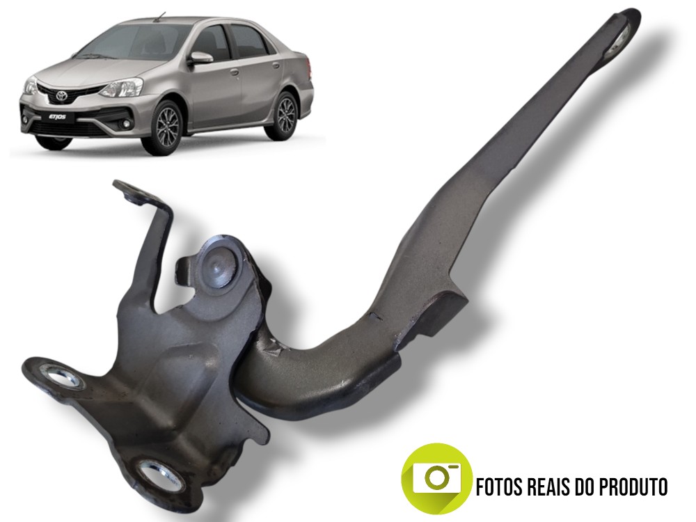 Dobradiça Capô Lado Direito Toyota Etios Sedan 2018 Original 1
