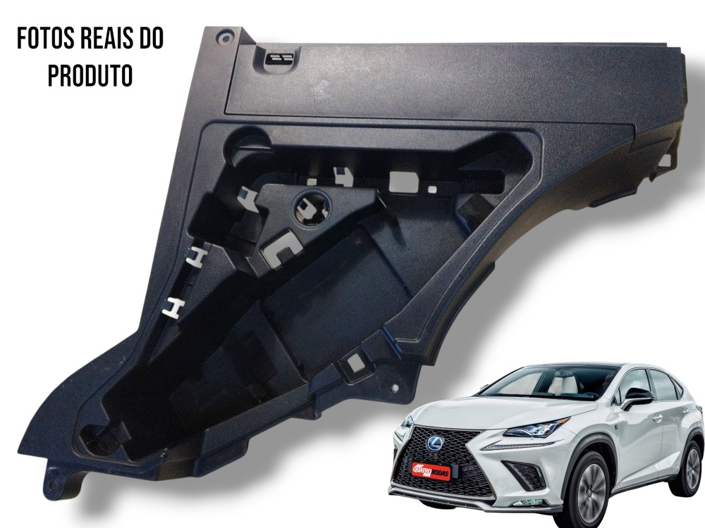Acabamento Esq Caixa Ferramentas Porta Malas I/lexus Nx300h 1