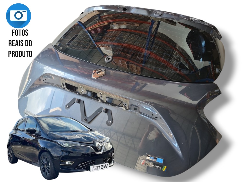 Tampa Porta Malas Renault Zoe 2022 Original Impecável 1