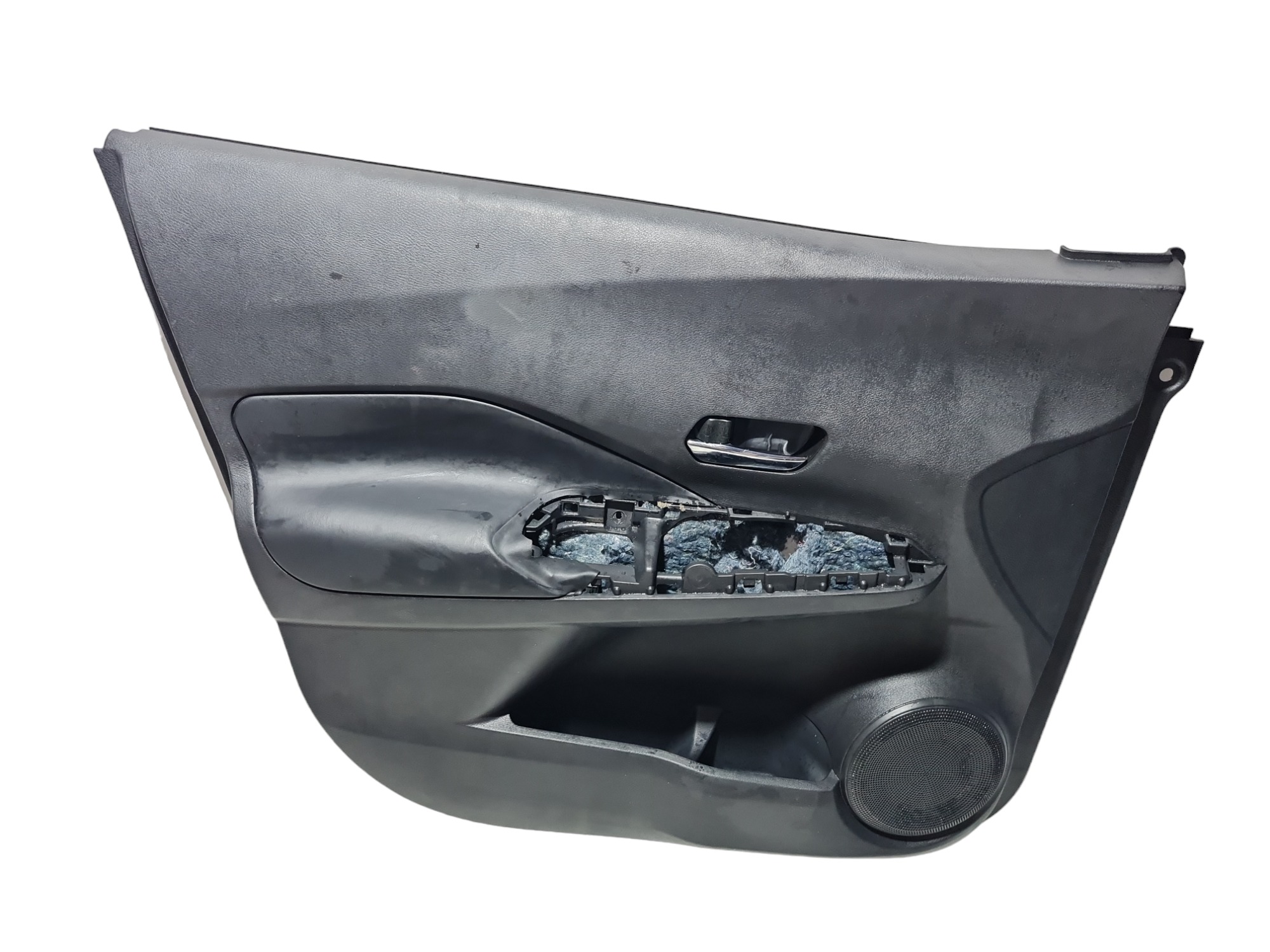 Forro Porta Frontal Esquerda Sem Botões Nissan Kicks 2024 Preto 2