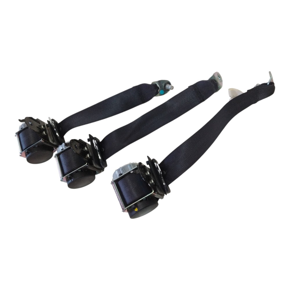 Kit cinto segurança traseiro Nissan Sentra 2016 originais 3