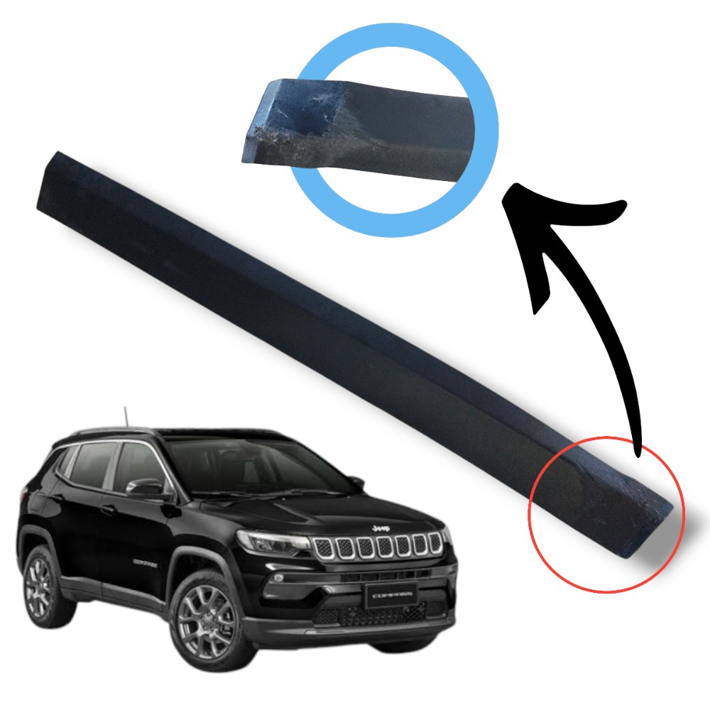 Friso Porta Dianteira Direita Jeep Compass T270 2023 Detalhe 1