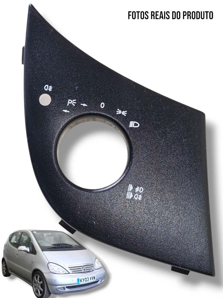 Moldura Chave Seta Farol Mercedes Classe A160 2003 168545029 1